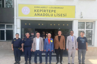 Vali Uğur Turan’dan Kepirtepe Anadolu Lisesi’ne Ziyaret