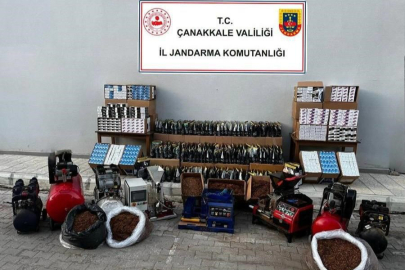 Çanakkale’de Jandarmadan Kaçak Tütüne Geçit Yok