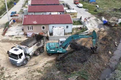 İpsala'da DSİ Kanal Temizliği Gerçekleştirdi