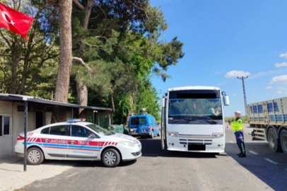 Kırklareli'nde Trafik Denetimi: 233 Sürücüye Ceza