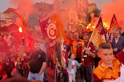Galatasaray'ın Şampiyonluğu Hayrabolu'da Coşkuyla Kutlandı