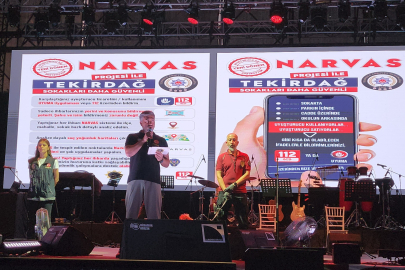 Konser Sahnesinden "NARVAS" Uygulaması Tanıtıldı