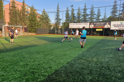 Edirne'de Babalar Futbol Maçında Karşılaştı