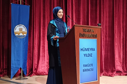 Trakya Üniversitesi Mezuniyetinde Filistin’e Destek