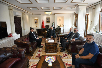 Etnospor Konfederasyonu’ndan Edirne Valisi Sezer’e Ziyaret