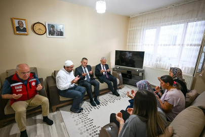 Vali Turan’dan Kıbrıs Gazisi Ahmet Ateş’in Ailesine Taziye Ziyareti