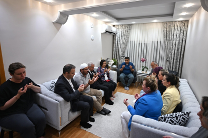 Vali Uğur Turan’dan Merhum Bülent Keleş’in Ailesine Taziye Ziyareti