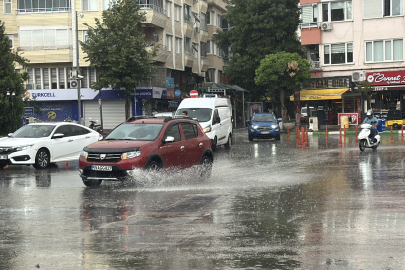 Kırklareli'nde Sağanak Etkili Oldu