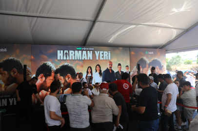 "Harman Yeri" Dizisi Kırkpınar'da Güreşseverlere Tanıtıldı