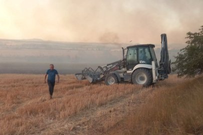 Kırklareli'nde Tarım Arazisinden Ağaçlık Alana Sıçrayan Yangın Söndürüldü