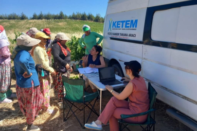 Gelibolu'da Kadın İşçilere Kanser Taraması Yapıldı