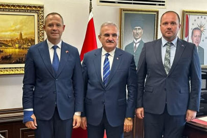 İçişleri Bakan Yardımcısı Münir Karaloğlu’na Ziyaret