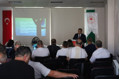 Vize'de Muhtarlara Genel Tarım Sayımı ve Güvenlik Konularında Bilgilendirme Toplantısı