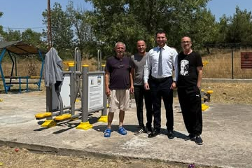 Babaeski Eylül Evleri’ne Açık Hava Spor Alanı Kazandırıldı