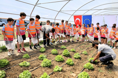 Çerkezköy’de İlk Hasat Sevinci Çocuklarla Paylaşıldı