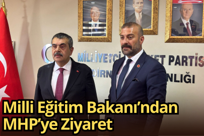 Milli Eğitim Bakanı’ndan MHP’ye Ziyaret
