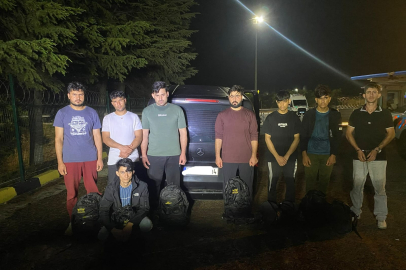 Tekirdağ'da 7 Düzensiz Göçmen Yakalandı
