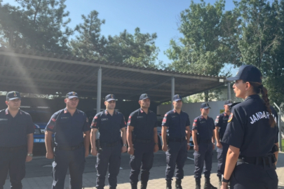 Tekirdağ'ın İlk Kadın İlçe Jandarma Komutanı Görevine Başladı