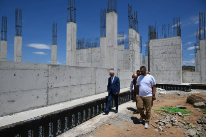 Vali Turan, Yeni Huzurevi İnşaatını Yerinde İnceledi