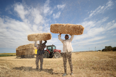 Balya İşçileri Kavurucu Sıcakta Mesai Yapıyor