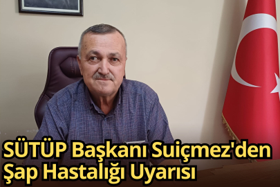 SÜTÜP Başkanı Suiçmez'den Şap Hastalığı Uyarısı