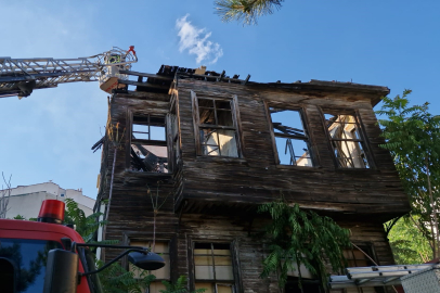 Tekirdağ'da Metruk Binada Yangın