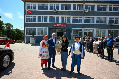 Vali Turan'dan Kofçaz Kaymakamı Ünlü’ye Hayırlı Olsun Ziyareti