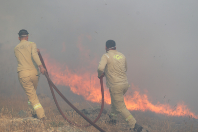 Kırklareli'nde Orman Yangınına Havadan ve Karadan Müdahale Ediliyor