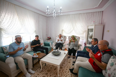 Vali Uğur Turan’dan Şehit Ailesine Anlamlı Ziyaret