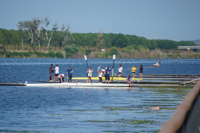 Gençler Türkiye Kupası Kürek Yarışları'nda Son Gün Müsabakaları Başladı
