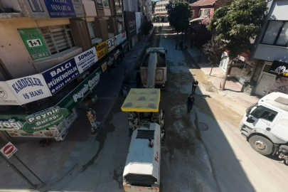 Keşan’da Çarşı Merkezinde 2. Etap Yol ve Kaldırım Düzenleme Çalışmaları Başladı