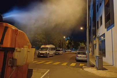 Muratlı’da Uçkun İlaçlamaları Devam Ediyor