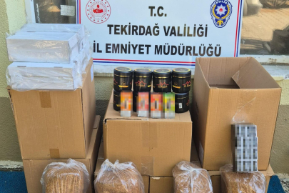 Tekirdağ'da Kaçak Sigara Operasyonu