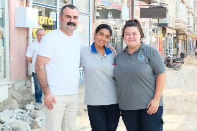 Uzunköprü’de Yol Çalışmaları Devam Ediyor