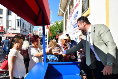 Babaeski’de Muharrem Ayı Dolayısıyla Aşure Dağıtıldı