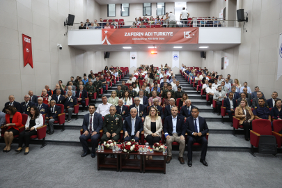Kırklareli'nde "Zaferin Adı Türkiye" Konferansı