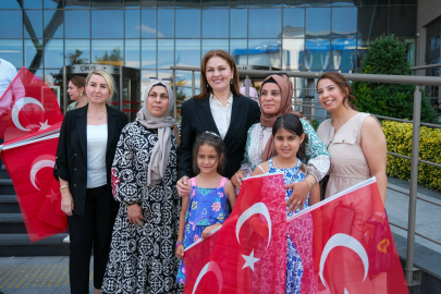 Belgin İba'dan Anlamlı Bayrak Teslimi