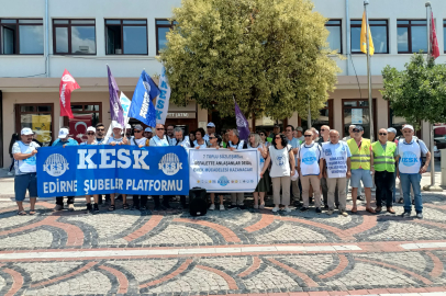 KESK'ten Edirne'de TİS Açıklaması