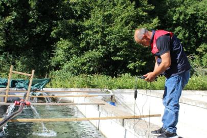 Kırklareli’nde Alabalık Yetiştiriciliği Tesislerine Düzenli Denetim