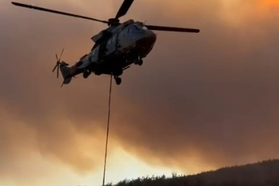 Şarköy’de Zamanla Yarış: Helikopterler Yangınla Mücadelede Suyu Havuzdan Alıyor