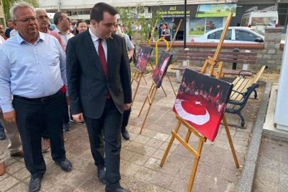 Süloğlu’nda 15 Temmuz Anısına Resim Sergisi Düzenlendi