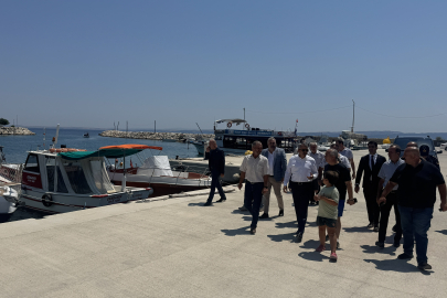 Edirne Valisi Sezer, İbrice Limanı'nda İncelemelerde Bulundu