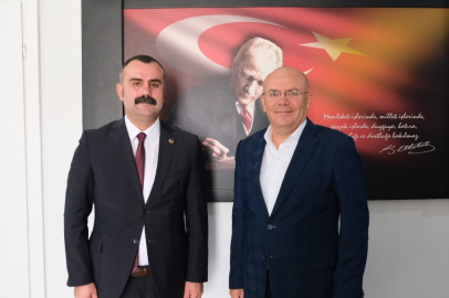 Başkan Ediz Martin'den Uzunköprü Kaymakamı Muammer Köken’e Ziyaret
