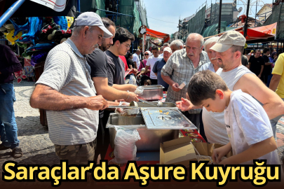Saraçlar’da Aşure Kuyruğu