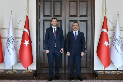 Vali Soytürk, NKÜ Genel Sekreteri Gökhan Saygı’yı Ağırladı