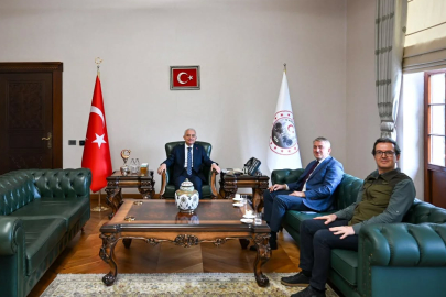Vali Turan, Doğa Koruma ve Milli Parklar Yetkililerini Makamında Ağırladı