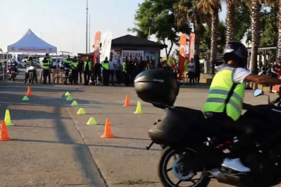 Jandarma Ekipleri Gökçeada’da Güvenli Sürüş Eğitimi Verdi