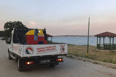 Sahillerde Sinekle Mücadele