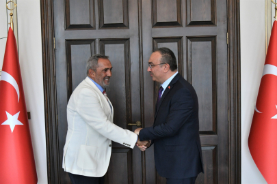 Yavuz Bingöl'den Vali Soytürk'e Ziyaret