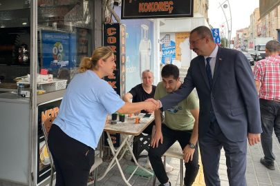 Kaymakam Özderin’den Esnaf Ziyareti